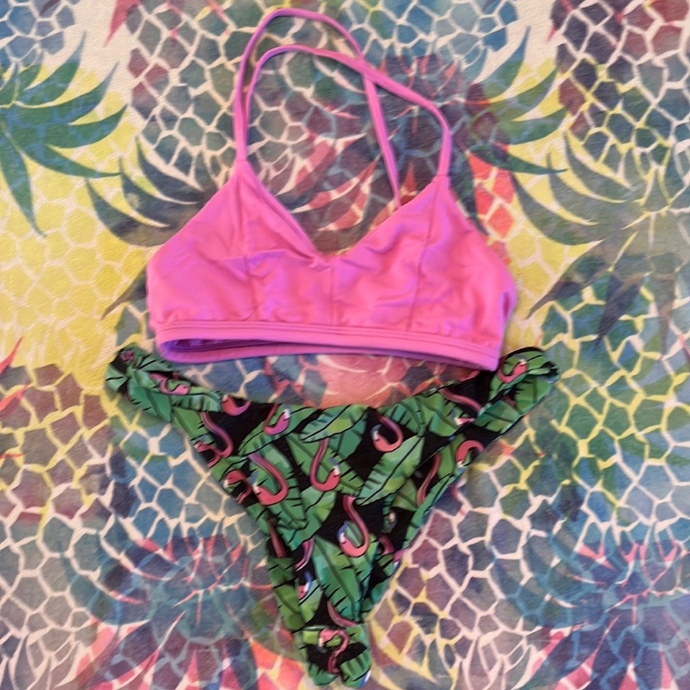 Midori Swim Etta Top — Orchid